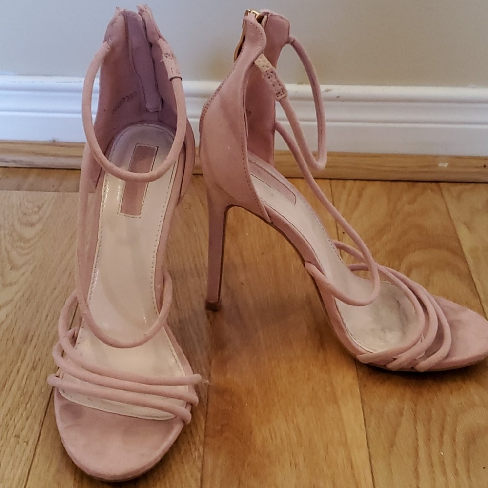 Pink sandals